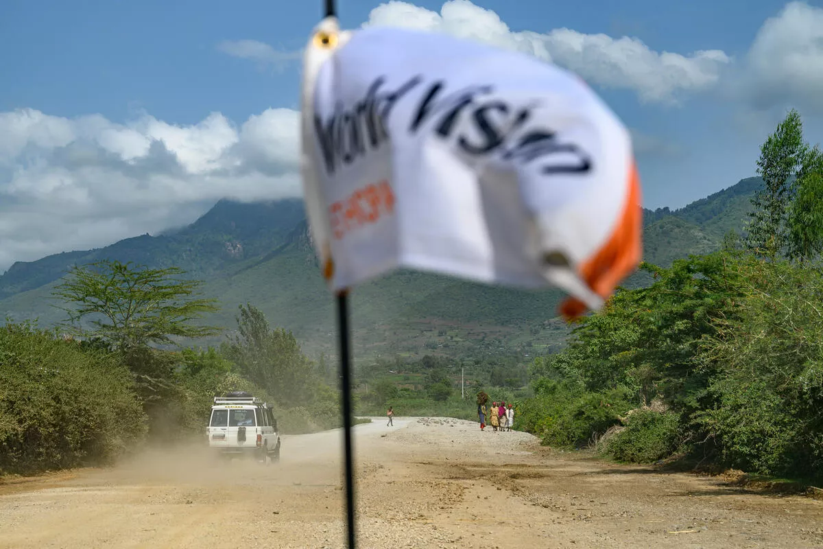World Vision Trip Flag