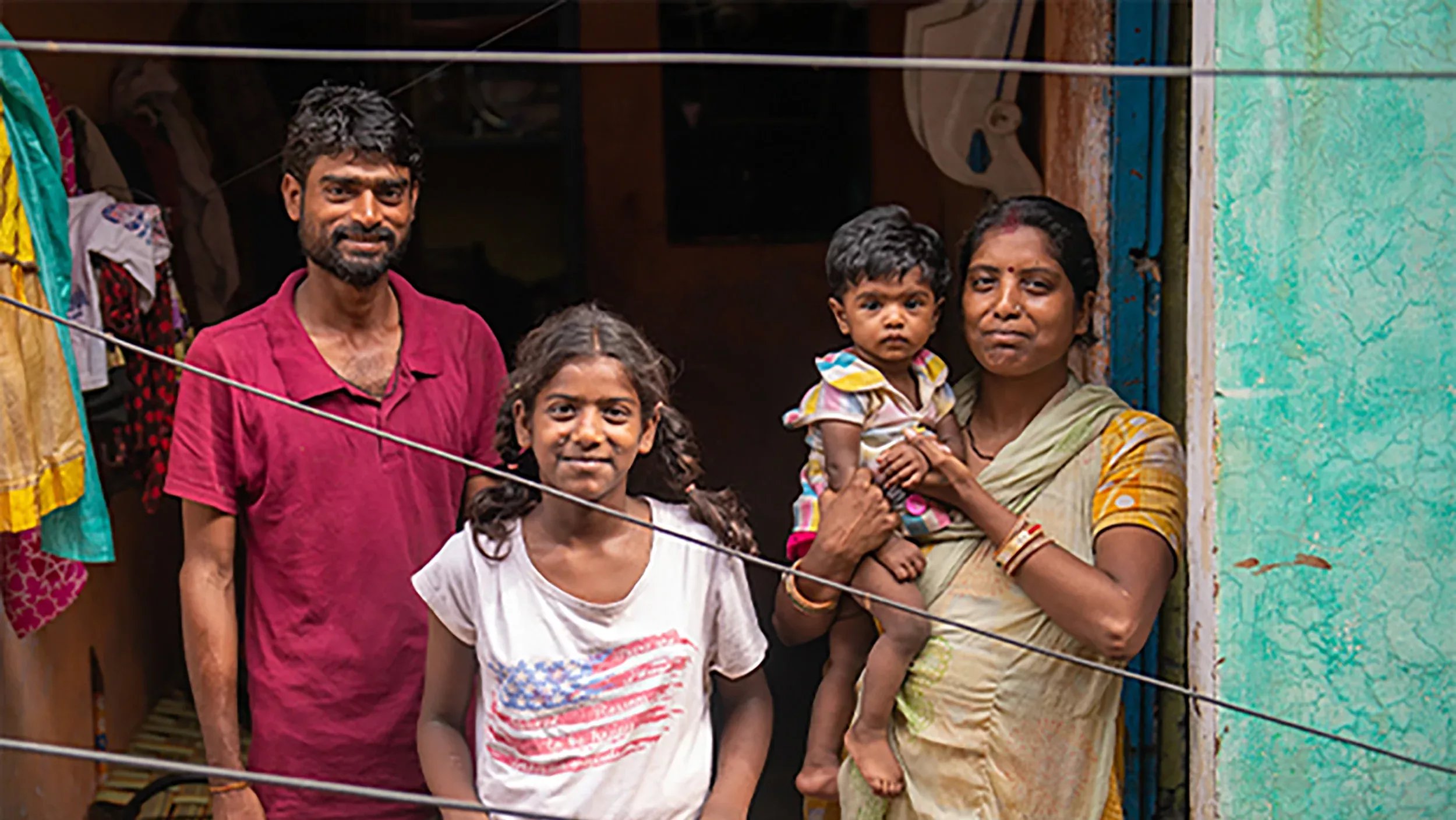Family in Dhaka