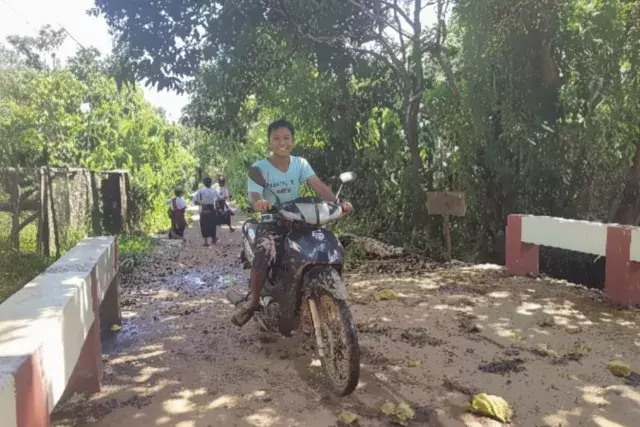 Community bridge repaired ​