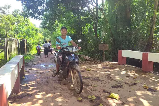 Community bridge repaired ​
