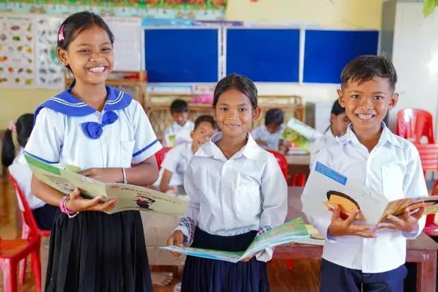 Children received education support 