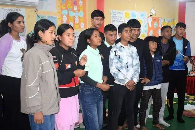 children participating in child protection activities to end violence against children
