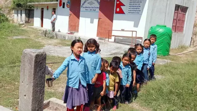 Clean water in a school ​