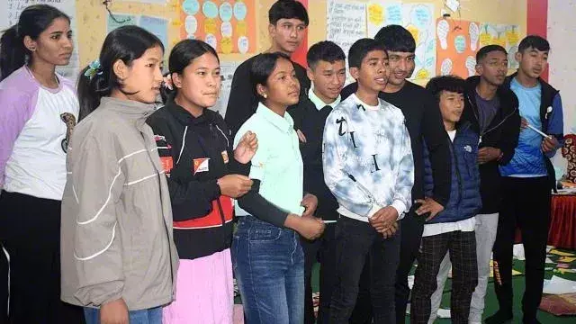 children participating in child protection activities to end violence against children